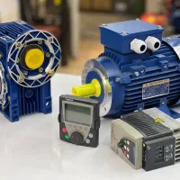 الکتروموتور - گیربکس حلزونی - اینورتر