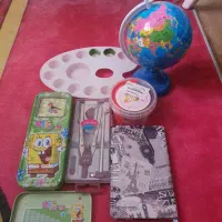 جامدادی کره زمین دفترچه یادداشت ژل بازی