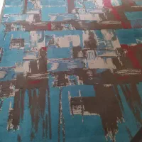 فرش ۶ متری نو در ترکیب رنگ مختلف .