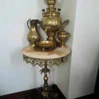 میز تلفن برنز
