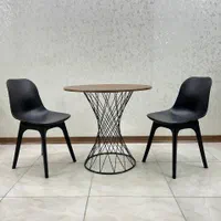 میز و صندلی مدل آرمان چهار پایه مدرن و فانتزی