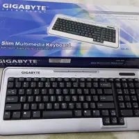 کیبورد GIGABYTE Slim Muldia Keyboard مدل GK-8C|قطعات و لوازم جانبی رایانه|قزوین, |دیوار