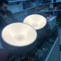 لوستر آویز مدرن فرانسوی  تک سه لامپه|لوستر و چراغ آویز|اصفهان, ناصرخسرو|دیوار