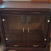 میزچوبی کشودارچرخان مناسب تلوزیون وکنسولمیزآرایشی