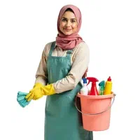 نیازمند نظافتچی برای نظافت