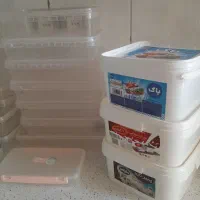 ظروف دردار فریزری و سطل همه باهم ۲۵۰|ظروف نگهدارنده، پلاستیکی، یک‌بارمصرف|تهران, تهرانپارس شرقی|دیوار