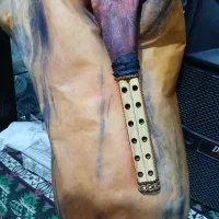 نی انبان  ساز بادی|سازهای بادی|اراک, |دیوار