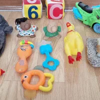 تعدادی اسباب بازی درحدنو