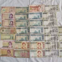 اسکناس وتمر قدیمی کلکسیونی