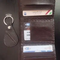 کیف پول چرم دستدوز