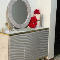 ست آینه کنسول و میز تی وی|بوفه، ویترین، کنسول|قشم, |دیوار