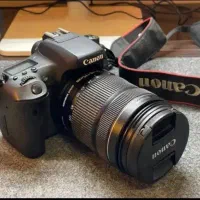دوربین canon 760d لنز 135-18 در حد نو