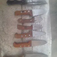 چاقوی سلاخی در انواع مختلف کاملا در حدنو|ظروف پختوپز|قزوین, |دیوار