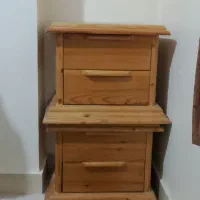 سرویس تخت چوبی دونفره