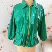 کاپشن چرم اصل کاملا نو دخترونه پسرونه