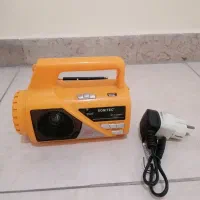 رادیو 4 موج شارژی چراغ قوه دار