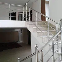 لوله و قطعات استیل با نصب نرده