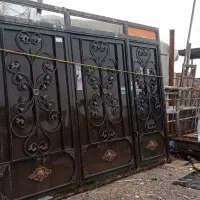 درب آهنی بزرگ|مصالح و تجهیزات ساختمان|مشهد, نیزه|دیوار