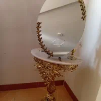 آینه شمعدان در حد نو
