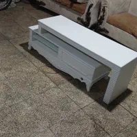 میز تلویزیون MDF دو تیکه
