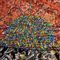 منجوق دوزی|لباس|سنندج, |دیوار