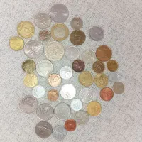 ۴۰تا سکه قدیمی خارجی