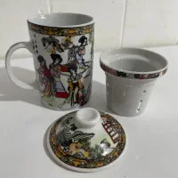 لیوان دمنوشساز چینی، تعدادی لیوان و استکان|ظروف سرو و پذیرایی|چابهار, |دیوار