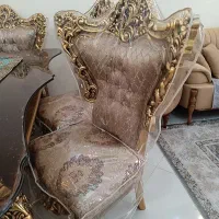 سرویس استیل مبلمان و نهارخوری شش نفره سلطنتی|مبلمان خانگی و میز عسلی|تهران, شهرک پاسداران|دیوار