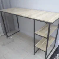 میز روستیک|کتابخانه، شلف، قفسههای دیواری|الوند, |دیوار