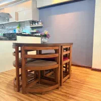 میز نهارخوری کم جا ۶ نفره