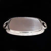 سینی فلزی سنگین بزرگ ۲۴ استکان|ظروف سرو و پذیرایی|کرمانشاه, |دیوار