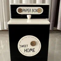 سطل و جا دستمال کاغذی