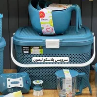 فروش ویژه سرویس جهیزیه لیمون رنگ سبز اوپال|ظروف نگهدارنده، پلاستیکی، یک‌بارمصرف|اسلام‌شهر, شهرک قائمیه|دیوار