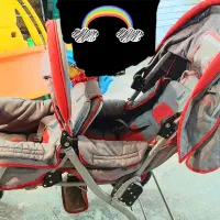 کالسکه دوقلو پشت سرهم برند فرانسوی پیر کاردین|کالسکه و لوازم جانبی|اصفهان, بهارانچی|دیوار