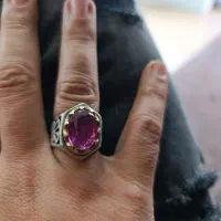 انگشتر نقره موزانایت