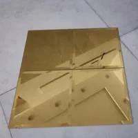 آینه لوزی طلایی به قیمت دوسال قبل ارسال از مشهد|آینه|زاهدان, |دیوار