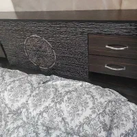 آینه دراور و تخت دو نفره|تخت و سرویس خواب|مشهد, آزادشهر|دیوار