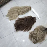کلاه گیس خارجی یا پوستیژ ۳ عدد نو