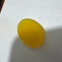 سنگ انگشتر عقیق زرد با نوشته