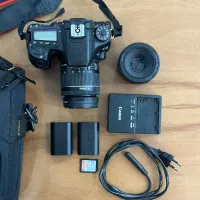 دوربین کانن 70D + لنز 18-135 STM