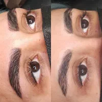 مدل میکروبلیدینگ فیبروز/خطچشم بنمژه/شیدلب/قاب سایه