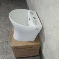 کاسه توالت و روشویی نیم پایه