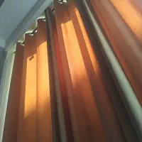 پرده ویترین جاکفشی ومیز تلویزیون