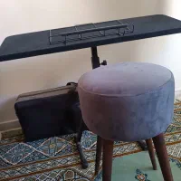 میز و صندلی(میز تاشو و قابل تنظیم ارتفاع و زاویه)|میز تحریر و کامپیوتر|اصفهان, تیران|دیوار