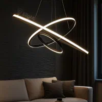 لوستر مدرن LED طراحی خاص و مینیمالیستی|لوستر و چراغ آویز|تهران, فردوسی|دیوار