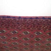 جفت پشتی دستبافت ترکمن اصل لاکی مسی بزرگ|پشتی|تهران, تهرانپارس شرقی|دیوار