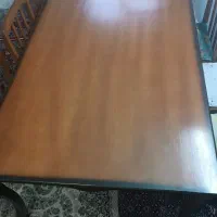 میز غذاخوری دوازده نفره  چوب گردو