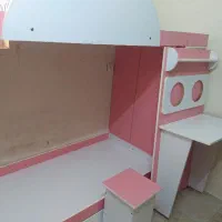 فروش یک تخت دو طبقه|تخت و سرویس خواب|ساوه, |دیوار