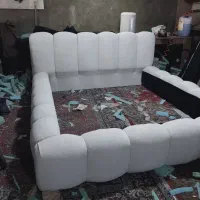 تخت خواب یکنفره ۱ نفره سرویس خواب لمسه نیم سرویس|تخت و سرویس خواب|شیراز, شهرک فرزانگان|دیوار