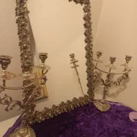 آینه و شمعدان